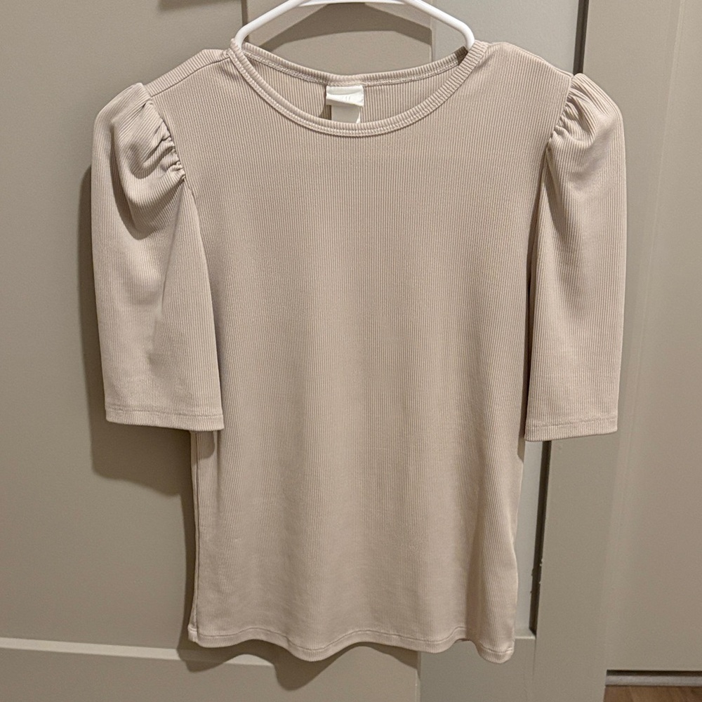 H&M Cream Women's Top